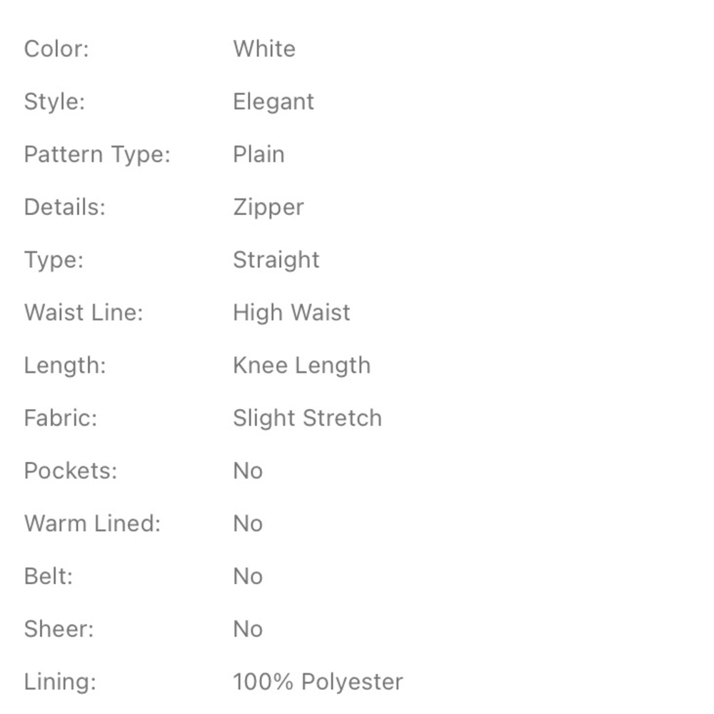 pencil skirt - Picture 4 of 4